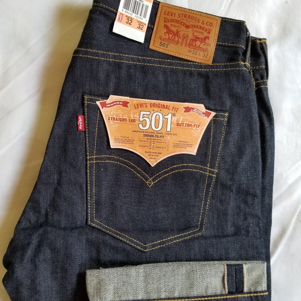 Levi's 501 Original Red-lined